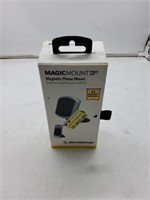 Magic mount magnetic phone mount