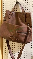 Nice brown leather purse by Nine West measures 13