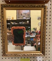 New lighted wall mirror measures 14 x 12.   1733.