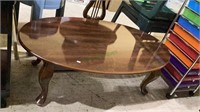 Queen Anne style living room coffee table