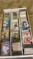 Sports cards - 3000 count box full of NFL trading