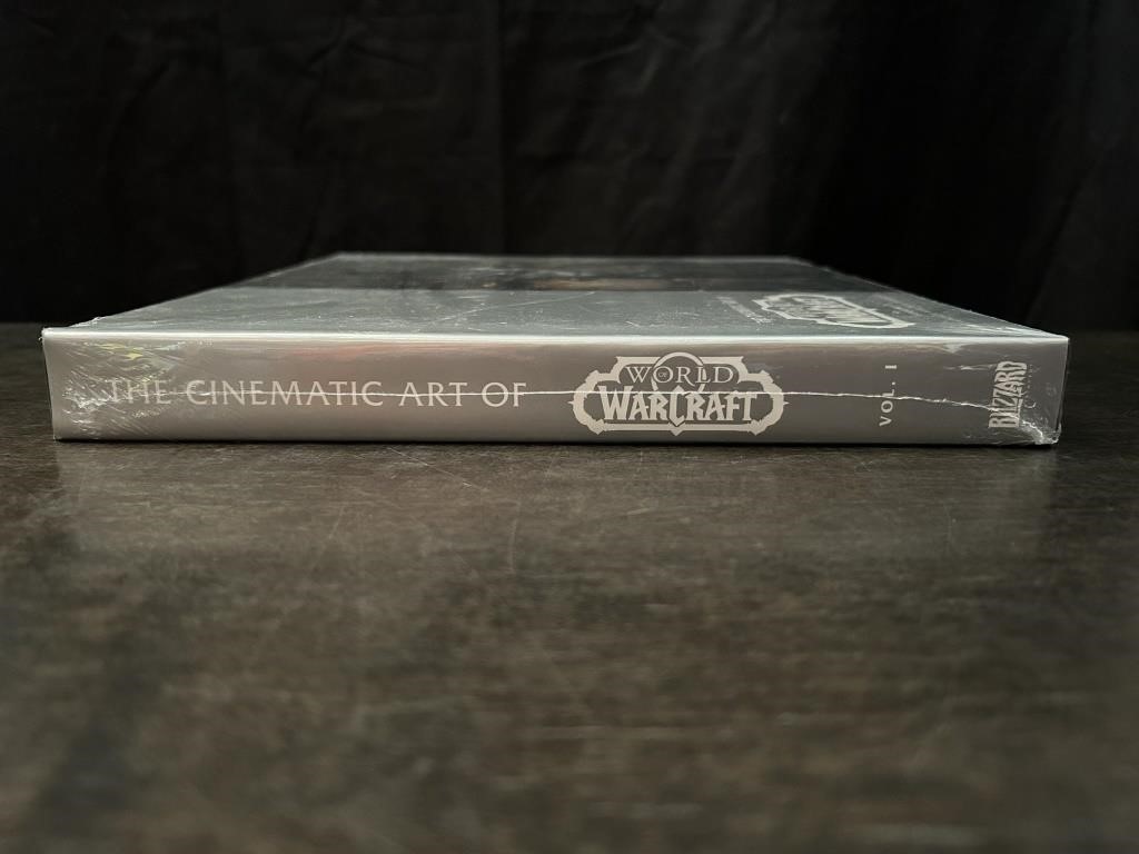 Cinematic Art of World of WarCraft Book New