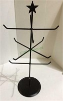 Iron hanging rack stand for smaller items with a