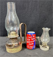 Antique Oil Finger Lamp-Lot