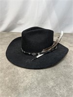 Harley Davidson felt cowboy hat