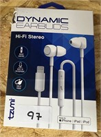 Tzumi Dynamic Earbuds Made for Apple Products