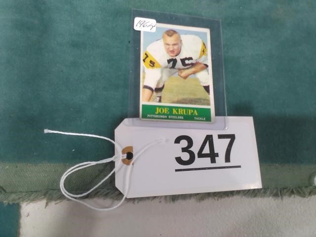 Joe Krupa Football Card