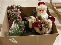 Great large box full of holiday items includes a