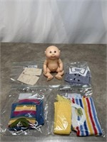 Cabbage Patch Doll Clothes and Baby Doll