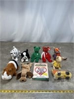 Plush Toys, Some TY Beanies and Beanie Baby