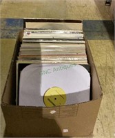 Large box of LPs includes artists such as