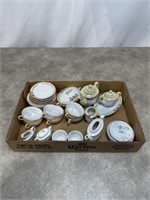 Small China Dishes, Plates, Cups and more.