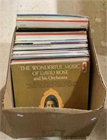 LPs mostly classical and movie soundtracks.