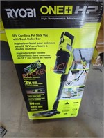 Ryobi 18v pet stick Vac with dual-roller bar