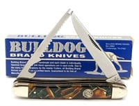 Bulldog Brand Celluloid Muskrat Fishing Knife
