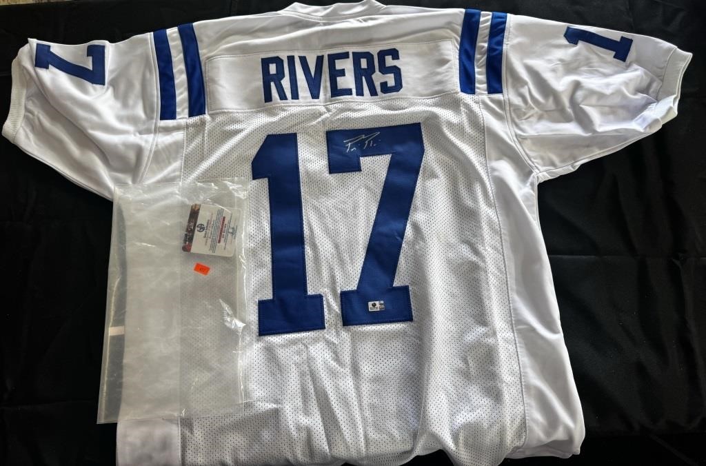 Autographed Philip Rivers #7 Jersey With