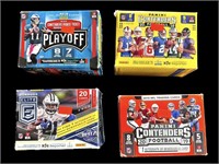 4 Boxes Of Football Trading Cards