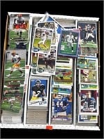Large Box Of Football Trading Cards