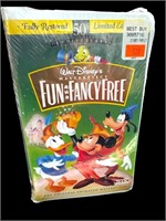 NOS Walt Disney Fun & Fancy Free VHS Tape