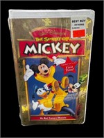 NOS Walt Disney The Spirit Of Mickey VHS Tape