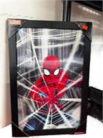 Framed Spiderman Holograph 13x19 / NIB