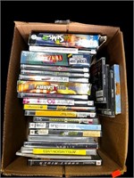 Playstation 2 & DVDs In Box
