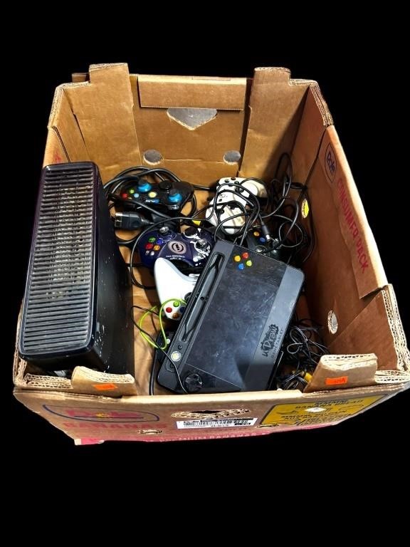 XBox 360 With Variety Of Controllers &