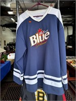 LaBatte Blue Beer Hockey Jersey