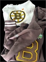 2 Boston Bruins Hoodies / Both Size Large