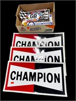 Automotive Stickers / Champion / Goodyear &