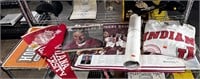 Indiana Hoosiers Collectables On Shelf