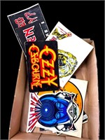 80s Rock Band Stickers Ozzy Osborne / Iron