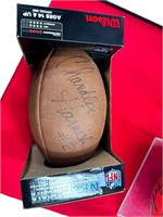 NFL Football Autographed By Chandler Harris