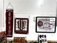 Indiana Hoosiers Picture Banner & Leaded
