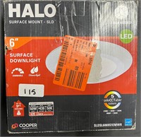 Halo Surface Downlight 6", LED