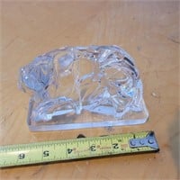 1998 glass polar bear