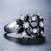 Black Sapphire Ring