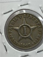 1946 CUBA COIN