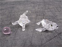 Swarovski Crystal Cat & Seal