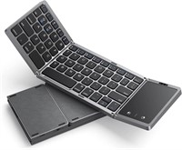 Seenda Foldable Bluetooth Keyboard  Grey
