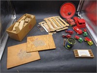 Wooden Cars & Track, Plastic Cars, Toys