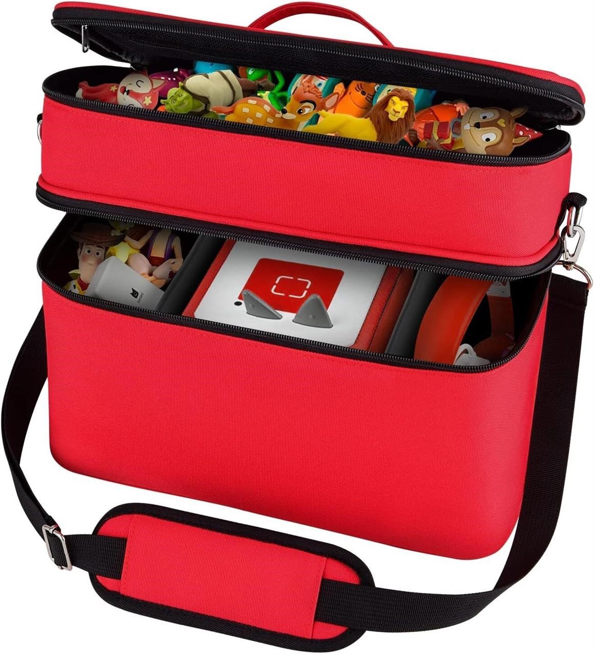 Toniebox/Storypods Storage Case Bag  Large Red