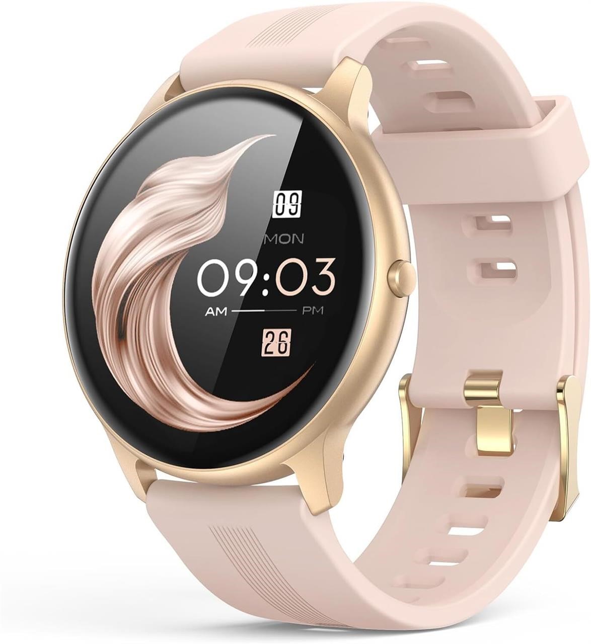 AGPTEK Smart Watch  IP68  Pink Rose Gold