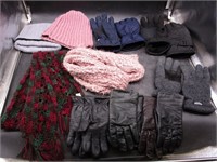 Gloves, hats, Scarves