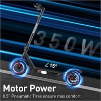 Electric Scooter 18.6mph Adult EScooter 8.5Inch Mo