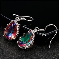 Topaz Drop Earrings for Women