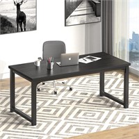 NSdirect 63 Desk  Black Frame  63 in