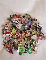 Lot of 200 Disney Pins NO DOUBLES Taken Out Of An