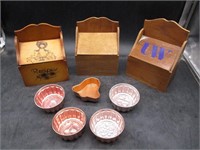 Recipe Boxes, Mini Copper Molds, Recipes