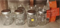 4 Part Shelves Of Canning Jars